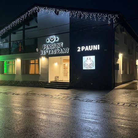Pensiune Restaurant Pizzerie 2 Pauni Borşa Esterno foto
