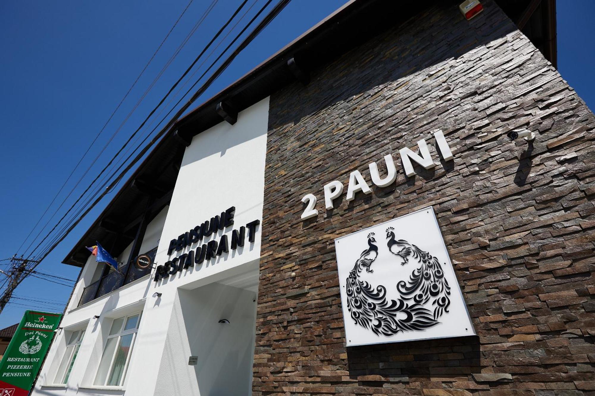 Pensiune Restaurant Pizzerie 2 Pauni Borşa Esterno foto